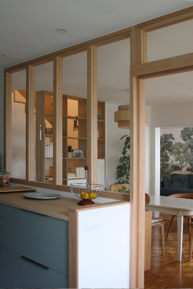 Photo du projet VILLEJEAN mené par OUEST ATELIER D'ARCHITECTURE : Rénovation d'une maison individuelle à Rennes
