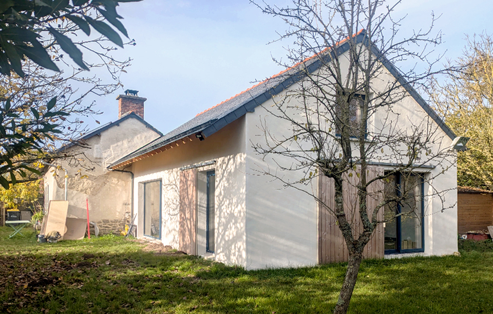 TREMBLAIS – Extension d’une maison à Hédé-Bazouges (35)