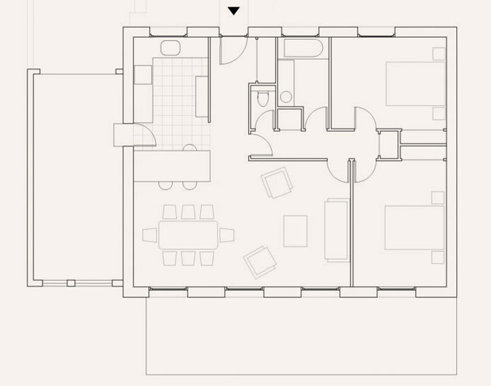ouest-atelier-architecture-rennes-projet-polka-betton-ille-et-vilaine-surelevation-maison-plan-rdc-existant-1