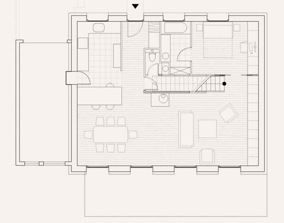 ouest-atelier-architecture-rennes-projet-polka-betton-ille-et-vilaine-surelevation-maison-plan-rdc-projet-1
